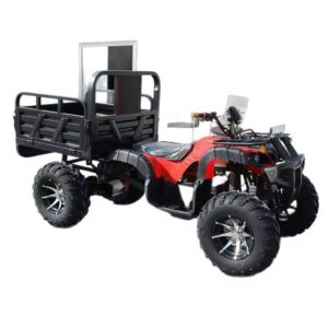New Manufacturer ATV with Shaking Farmer's Car Four-wheel Electric 60V Beach Truck Farm Trailer Cargo Rear Wheel Drive